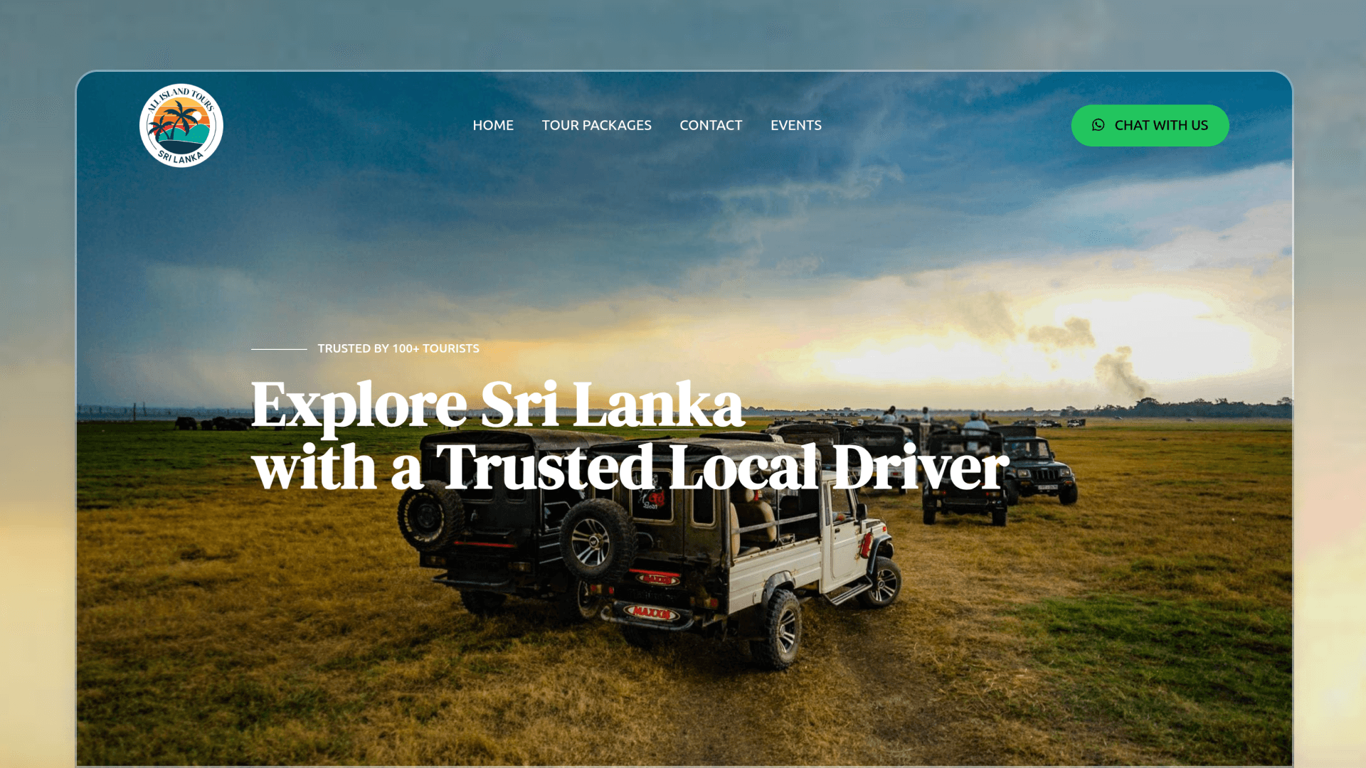Designing a Website for Tourism Agency - AIT - Sehan Weerasekara