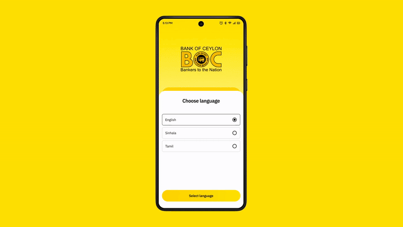 Redesigning a Banking App - UI/UX - Sehan Weerasekara